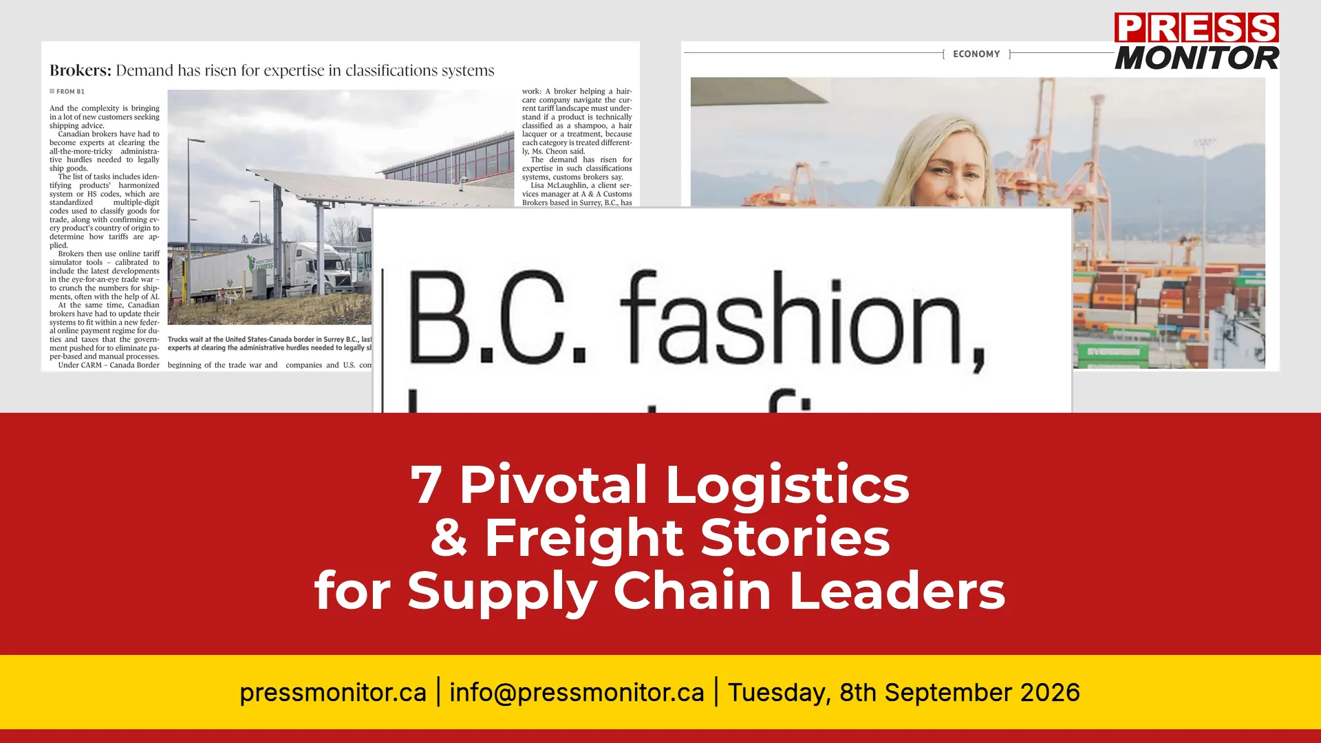 7 Pivotal Logistics & Freight Stories for Supply Chain Leaders