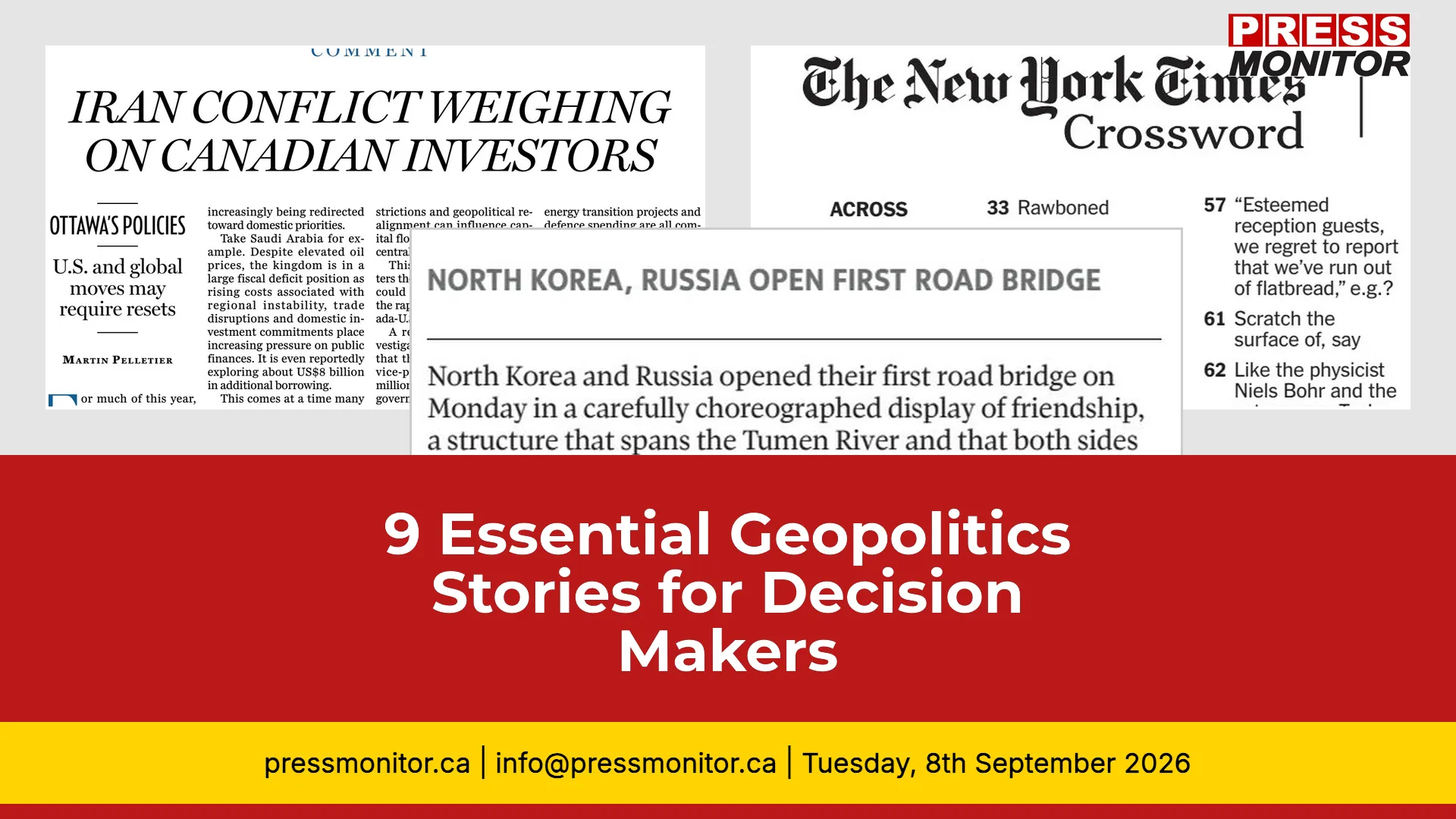 9 Essential Geopolitics Stories for Decision Makers