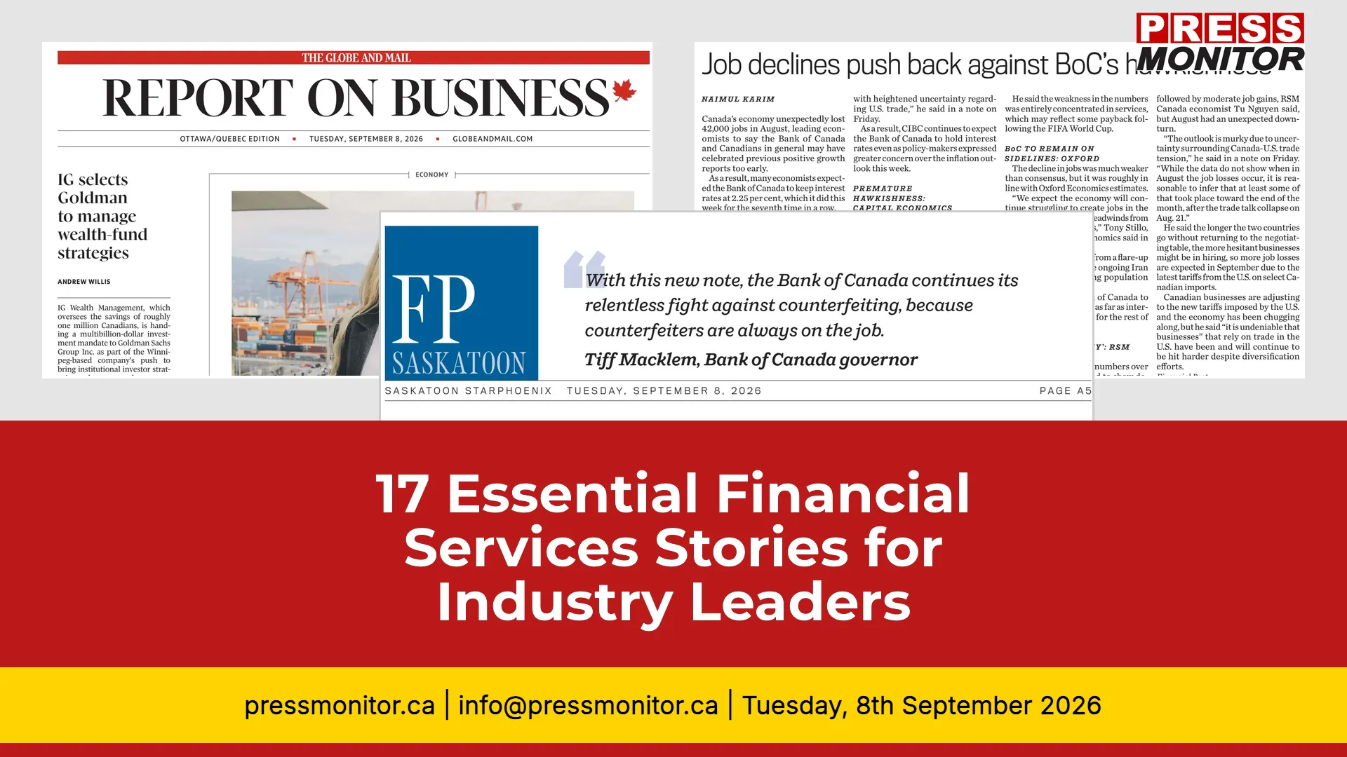 17 Essential Financial Services Stories for Industry Leaders