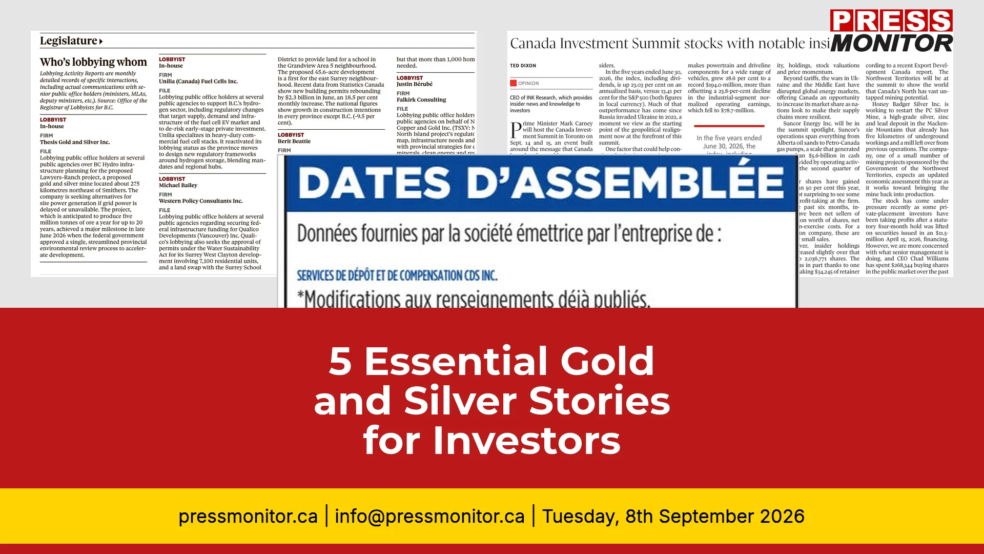 5 Essential Gold and Silver Stories for Investors
