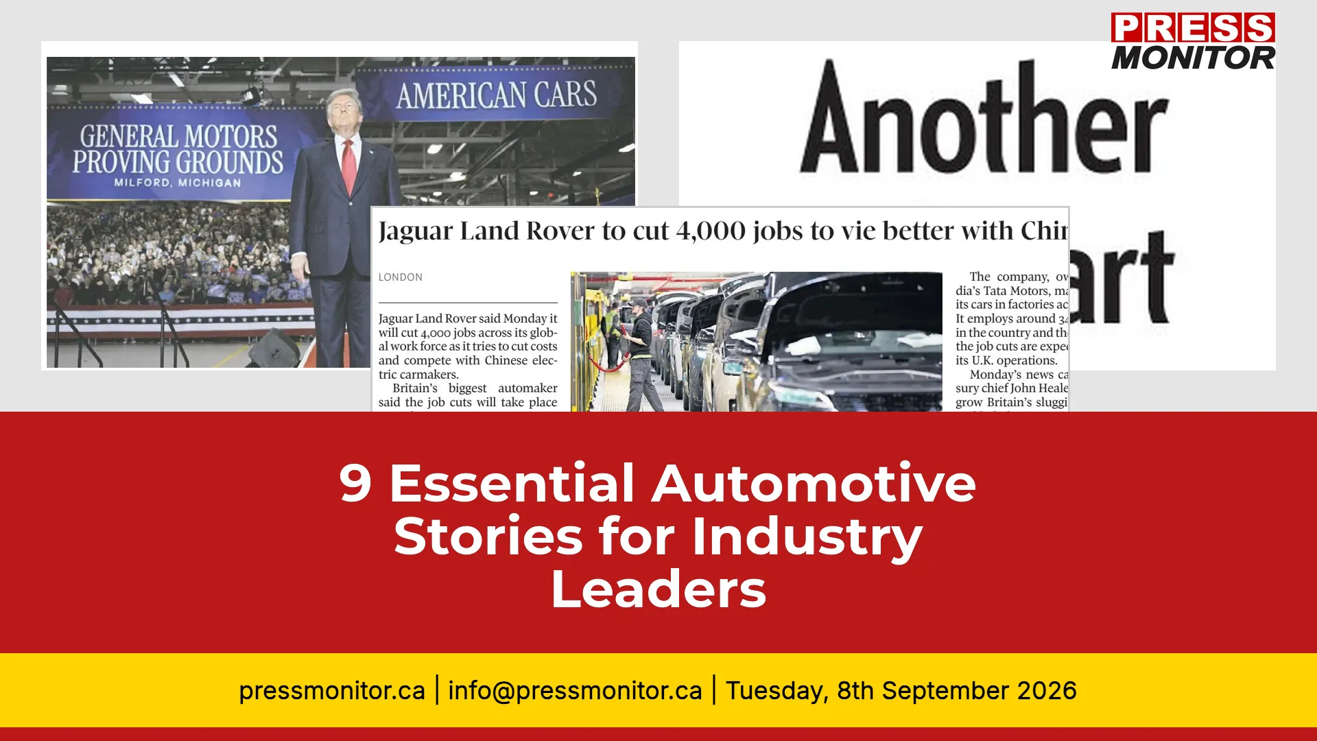 9 Essential Automotive Stories for Industry Leaders