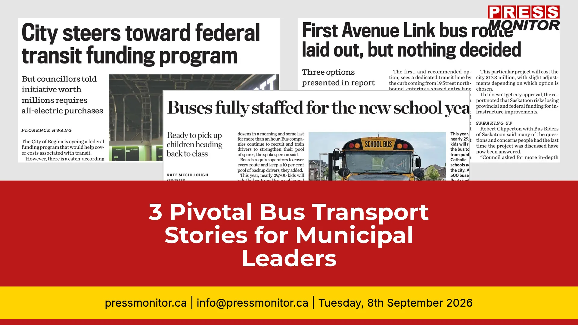3 Pivotal Bus Transport Stories for Municipal Leaders