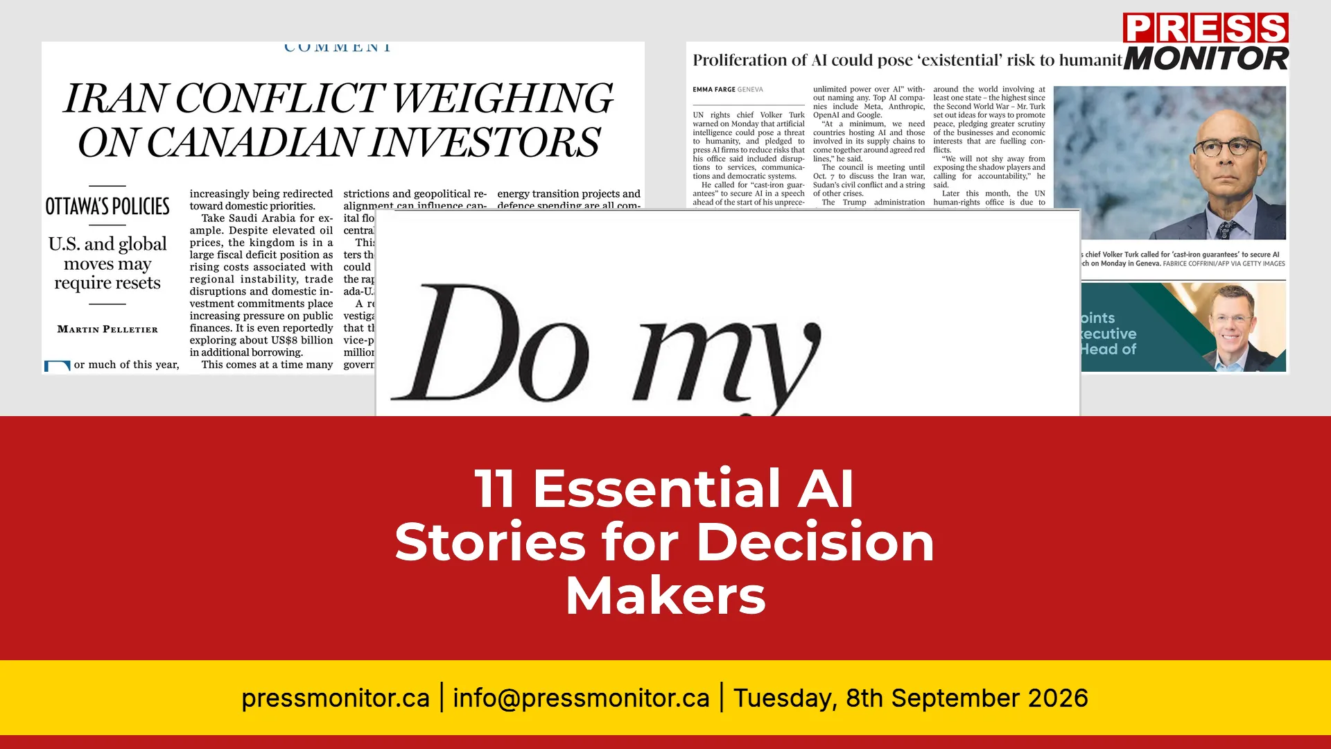 11 Essential AI Stories for Decision Makers
