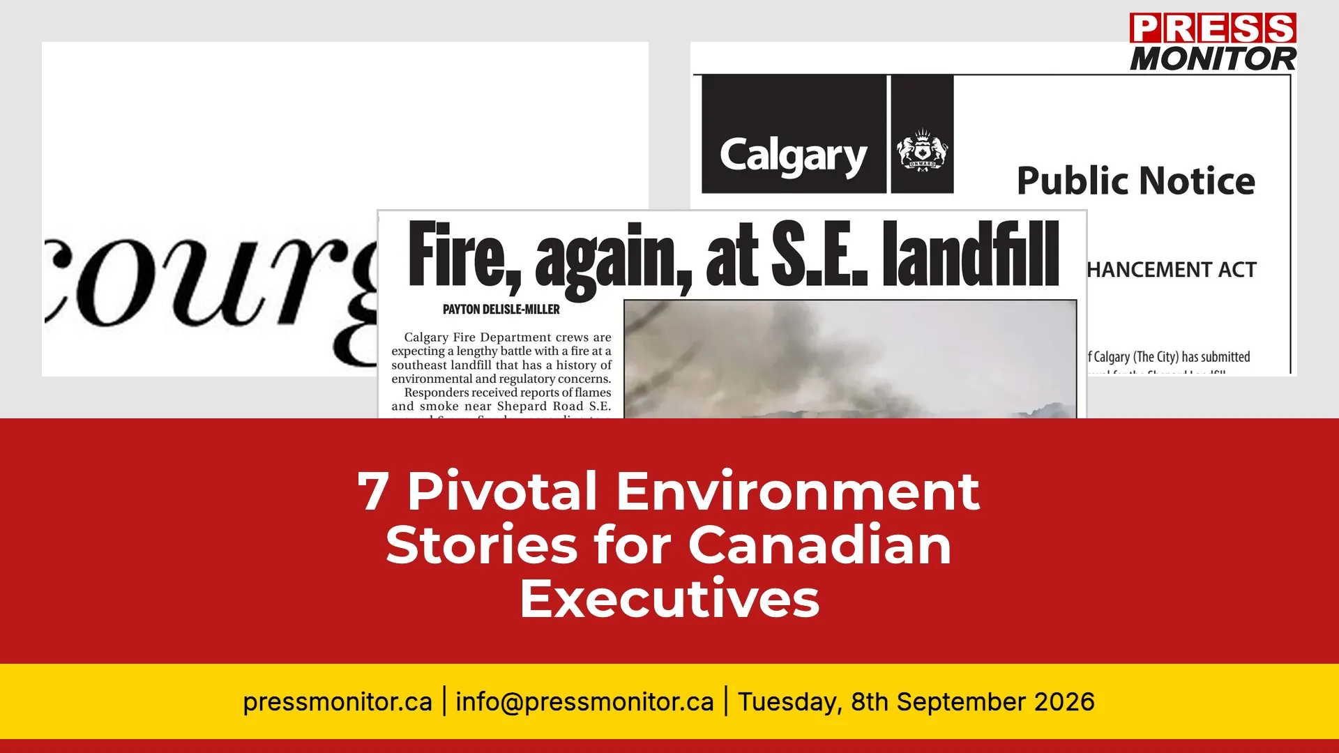 7 Pivotal Environment Stories for Canadian Executives