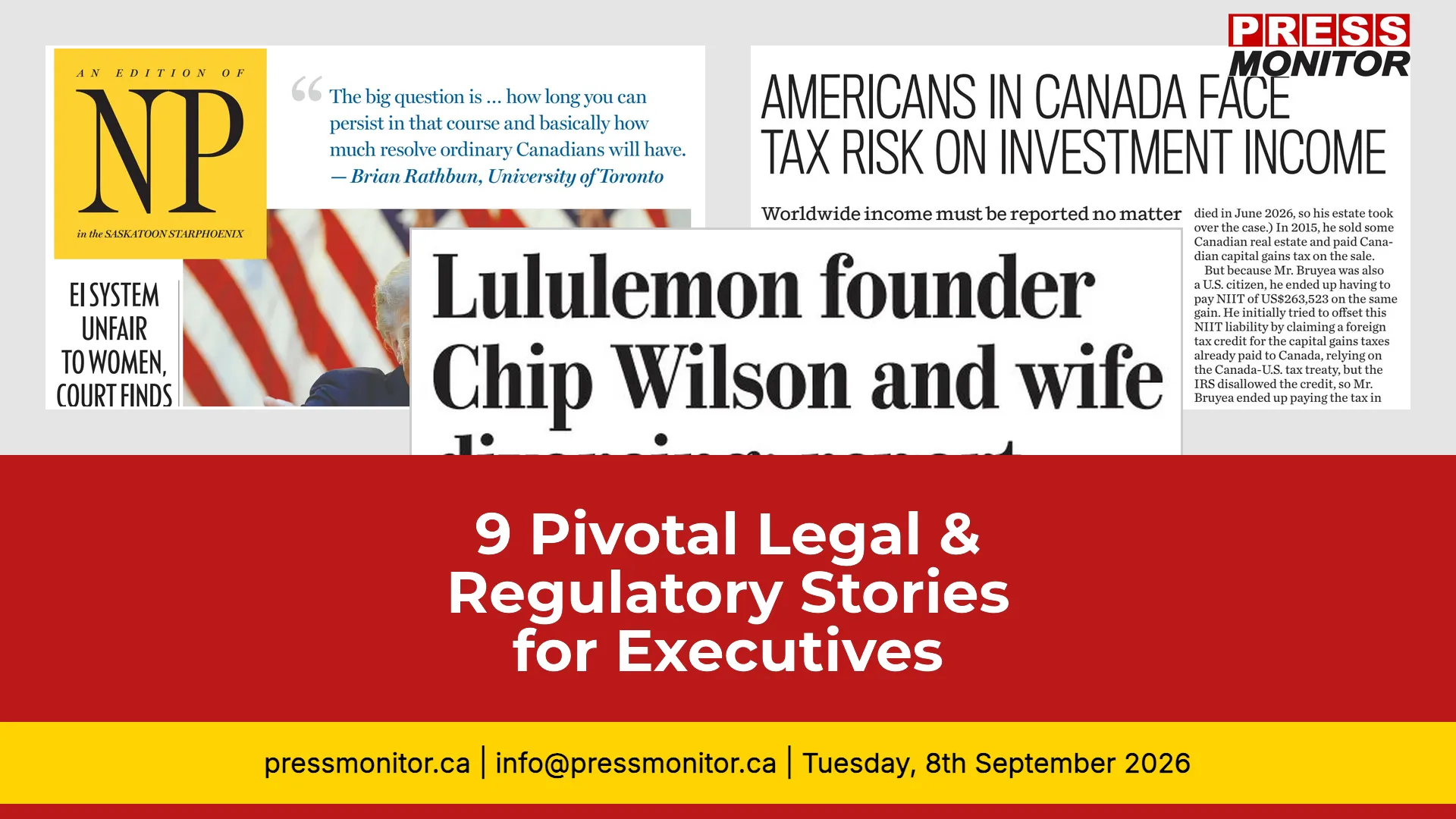 9 Pivotal Legal & Regulatory Stories for Executives