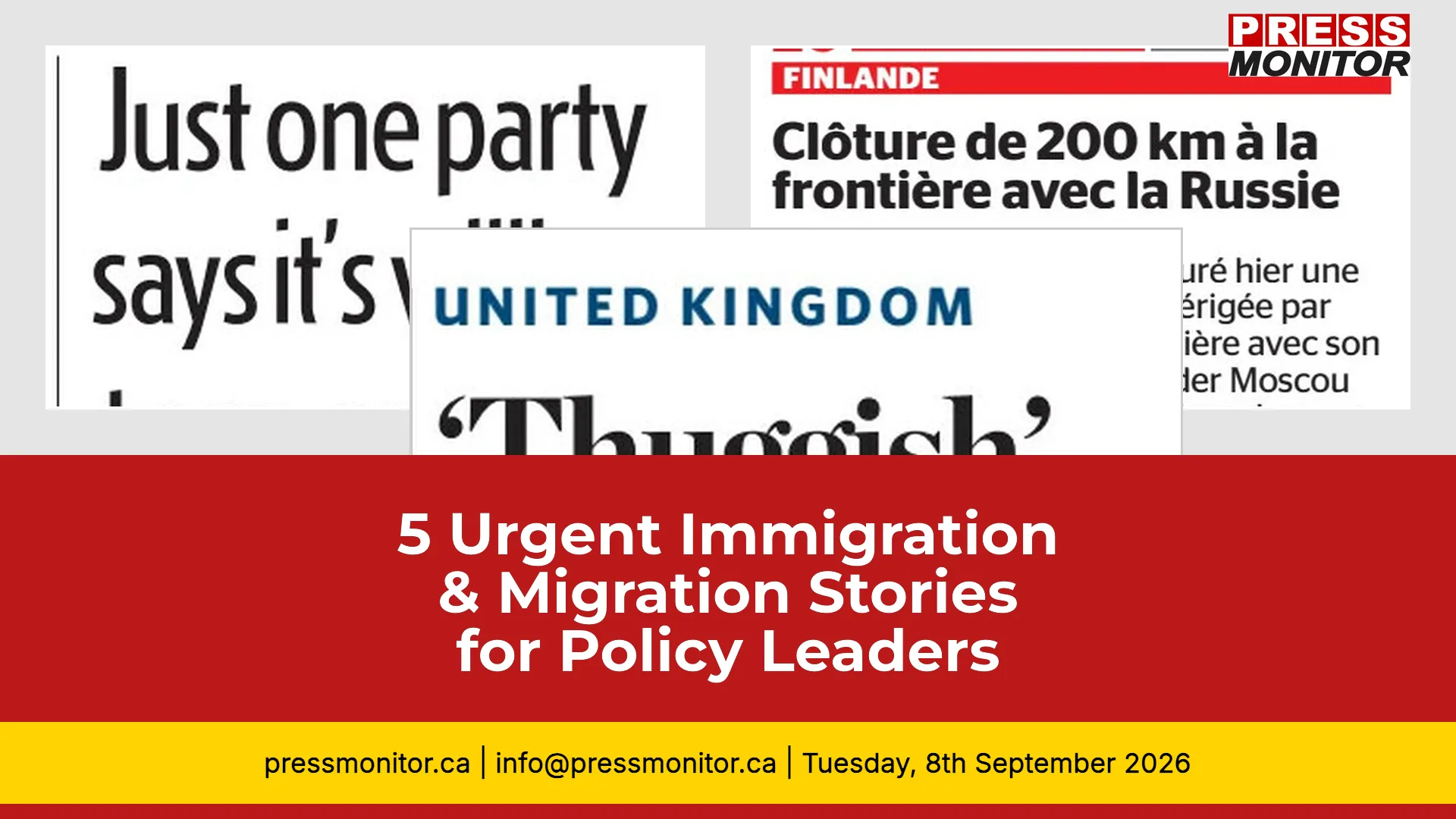 5 Urgent Immigration & Migration Stories for Policy Leaders