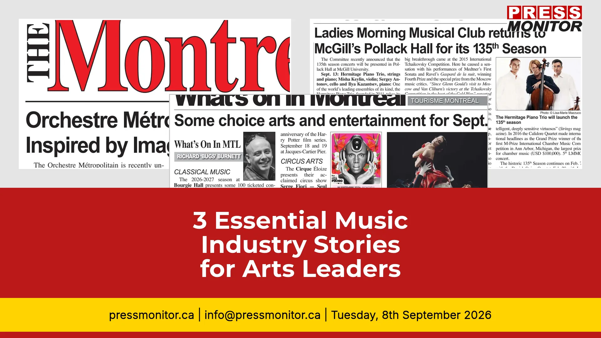 3 Essential Music Industry Stories for Arts Leaders