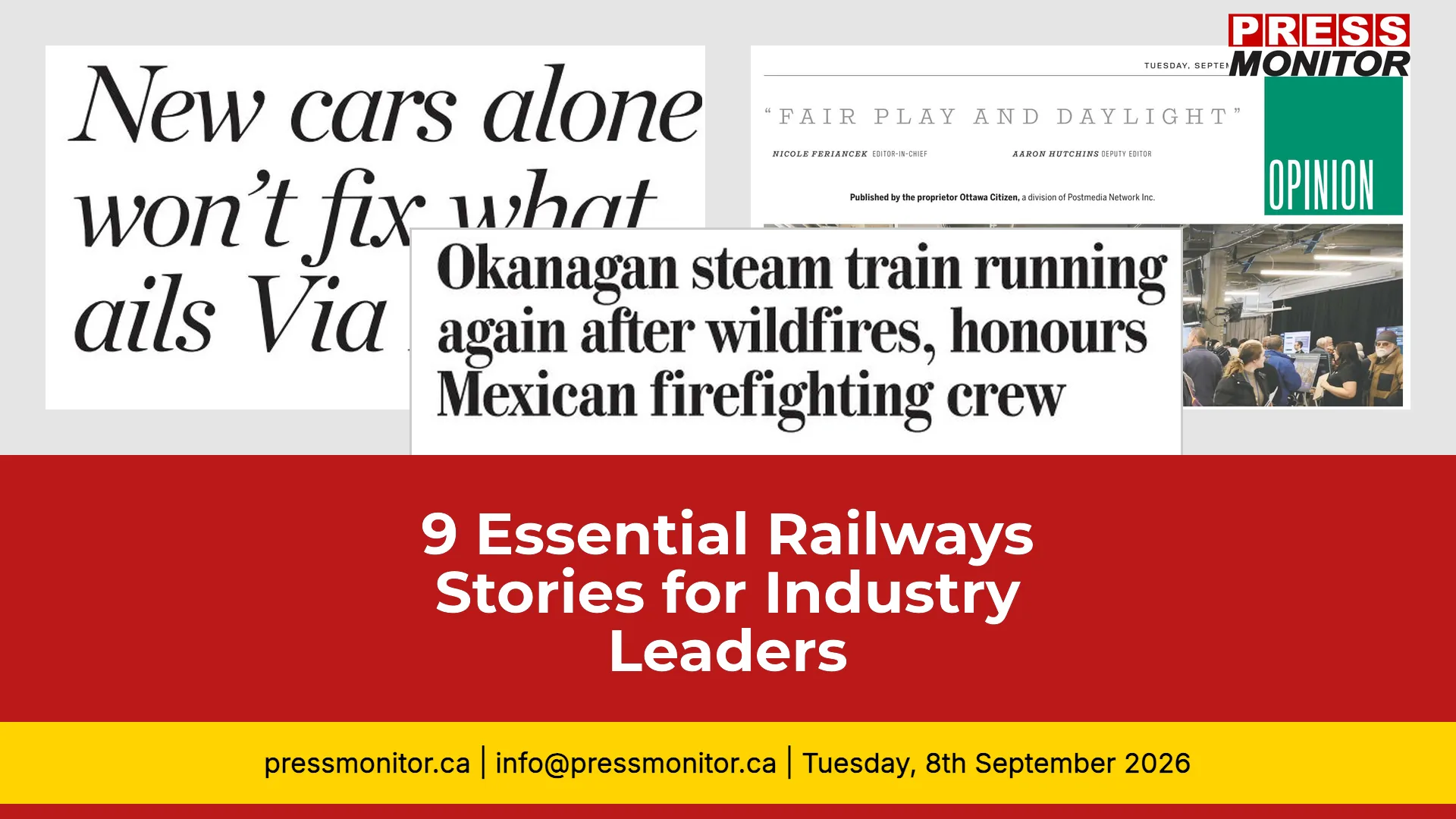 9 Essential Railways Stories for Industry Leaders