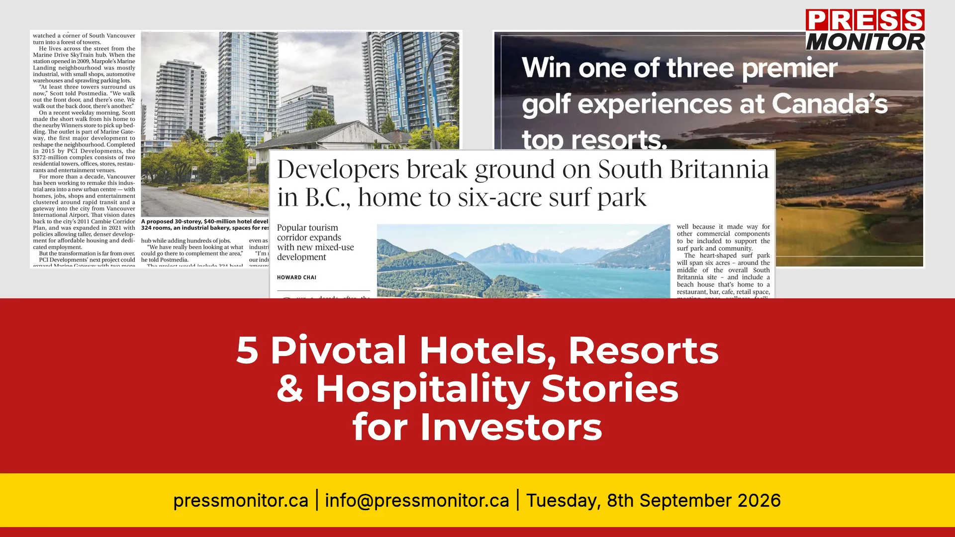 5 Pivotal Hotels, Resorts & Hospitality Stories for Investors