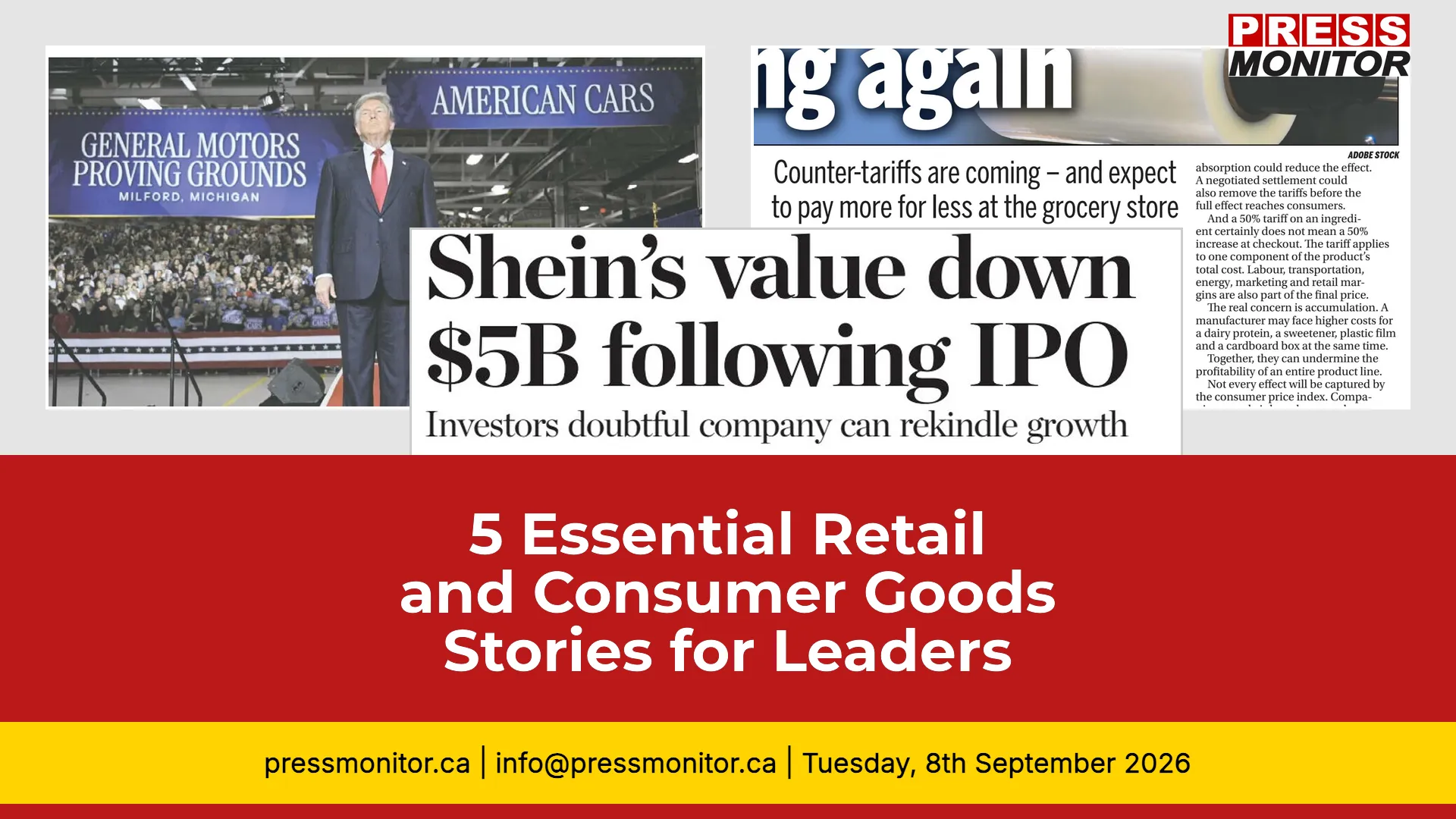 5 Essential Retail and Consumer Goods Stories for Industry Leaders