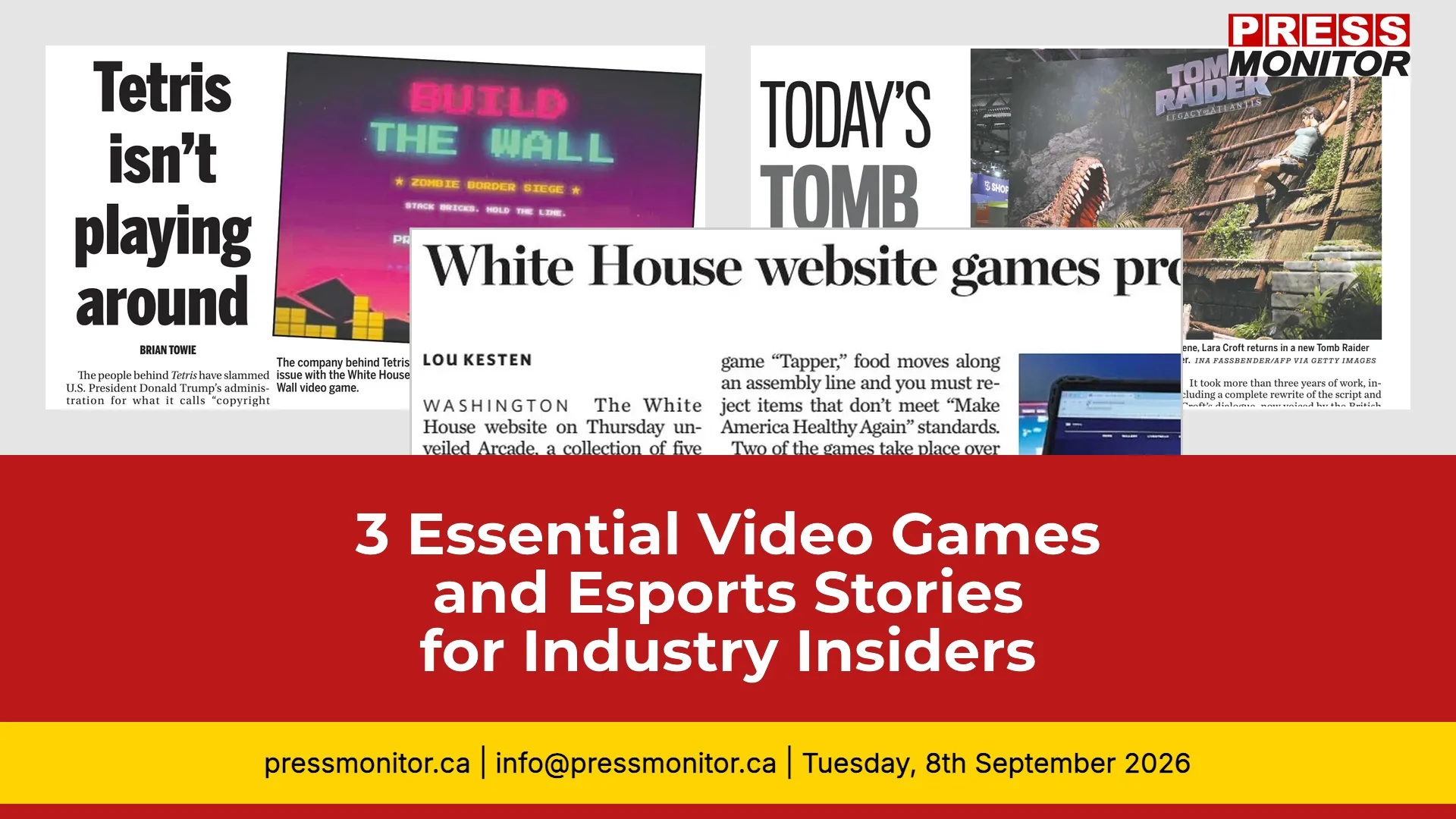 3 Essential Video Games and Esports Stories for Industry Insiders