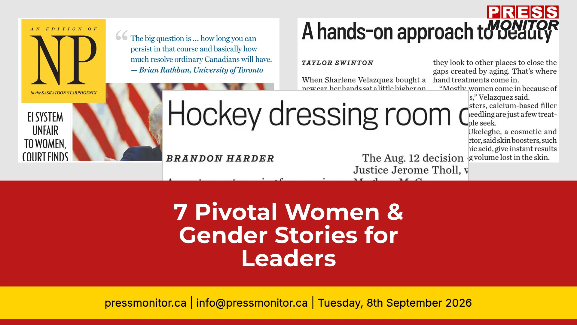 7 Pivotal Women & Gender Stories for Leaders