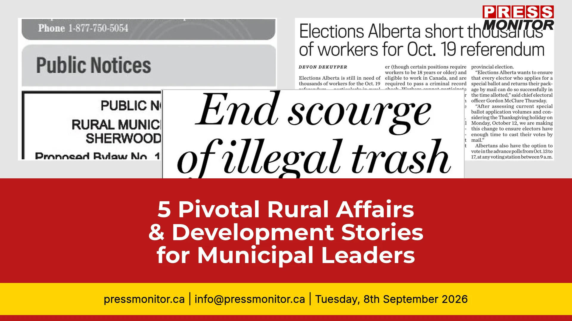 5 Pivotal Rural Affairs & Development Stories for Municipal Leaders