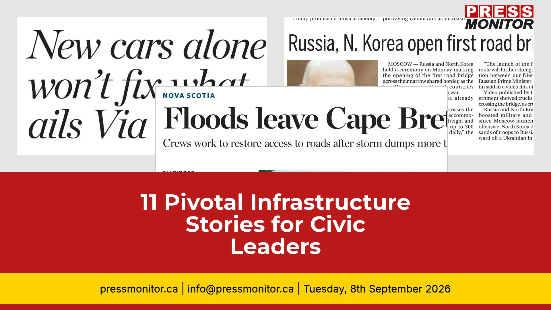 11 Pivotal Infrastructure Stories for Civic Leaders