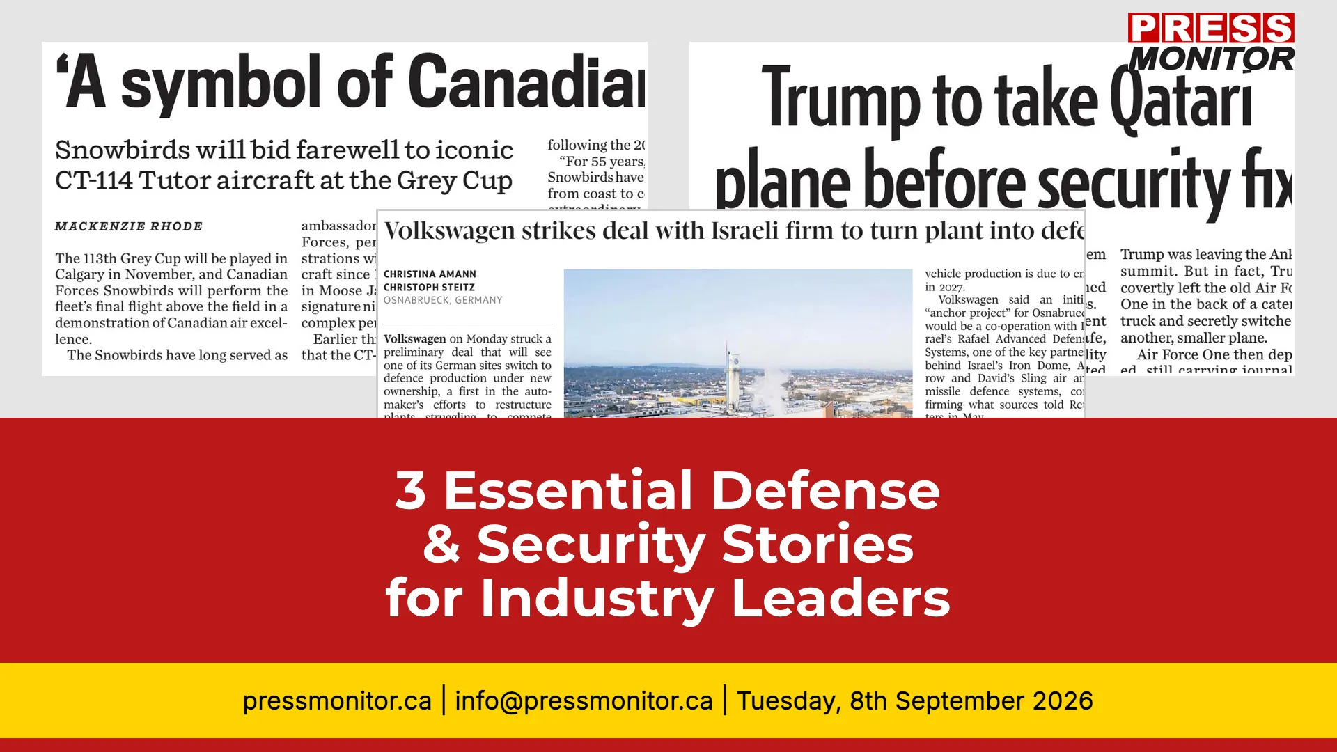 3 Essential Defense & Security Stories for Industry Leaders
