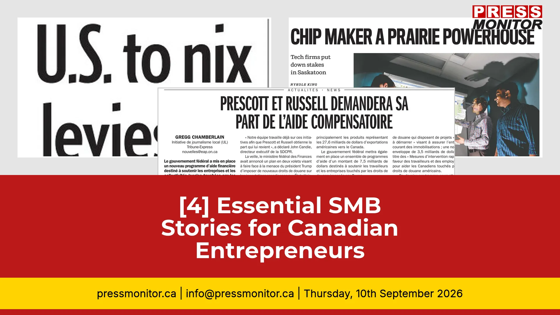 [4] Essential SMB Stories for Canadian Entrepreneurs