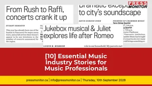 [10] Essential Music Industry Stories for Professionals
