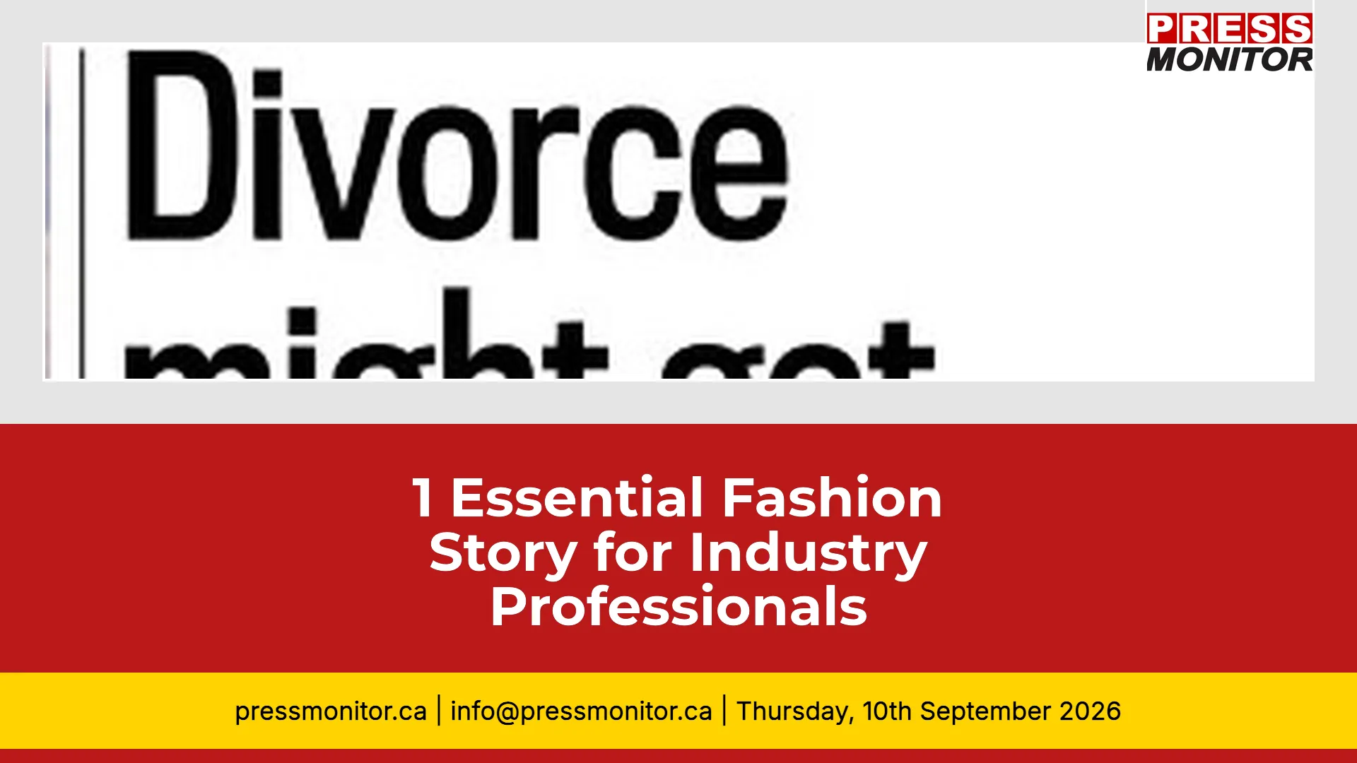 [1] Essential Fashion Story for Industry Professionals