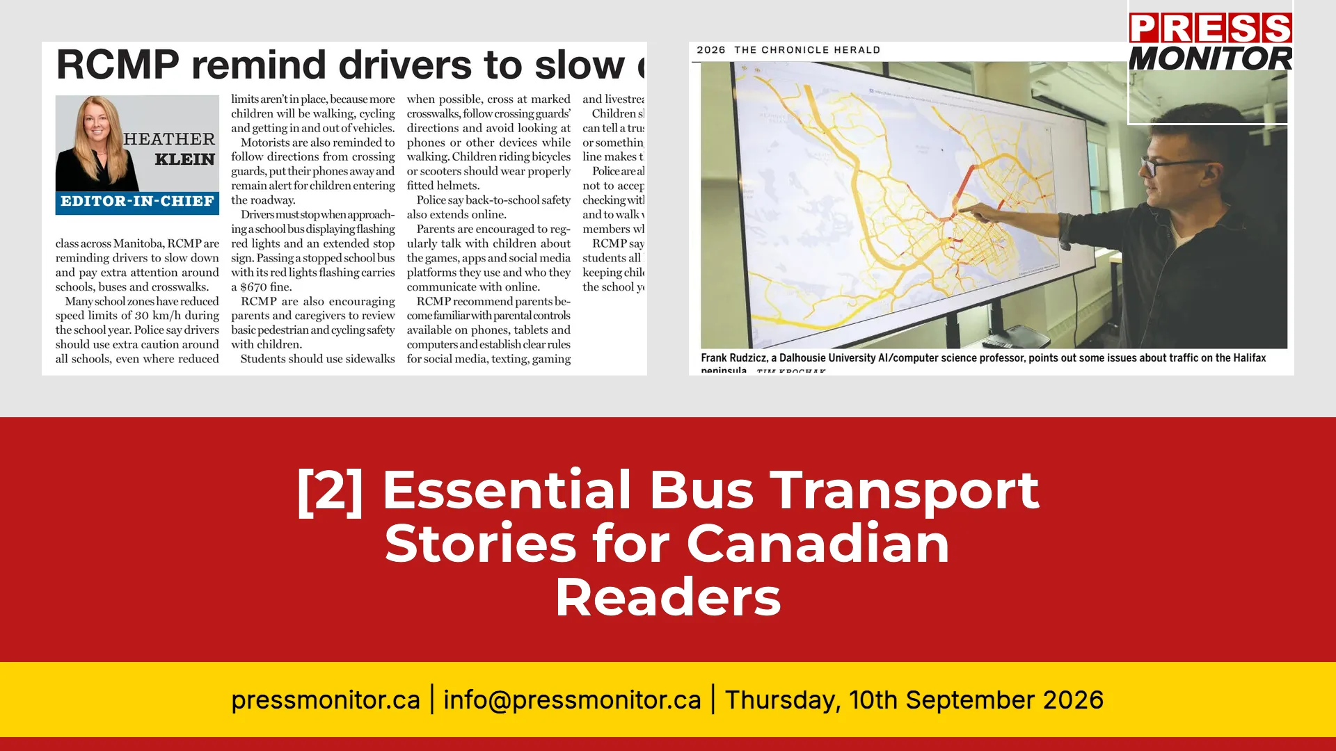 [2] Essential Bus Transport Stories for Canadian Readers