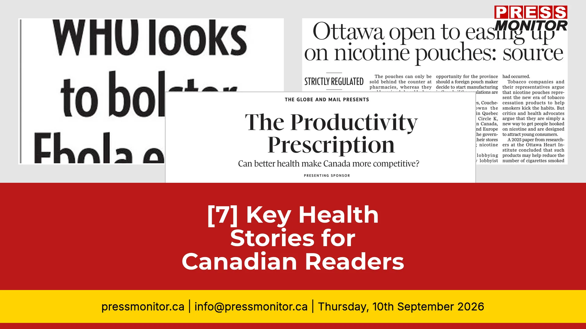 [7] Key Health Stories for Canadian Readers
