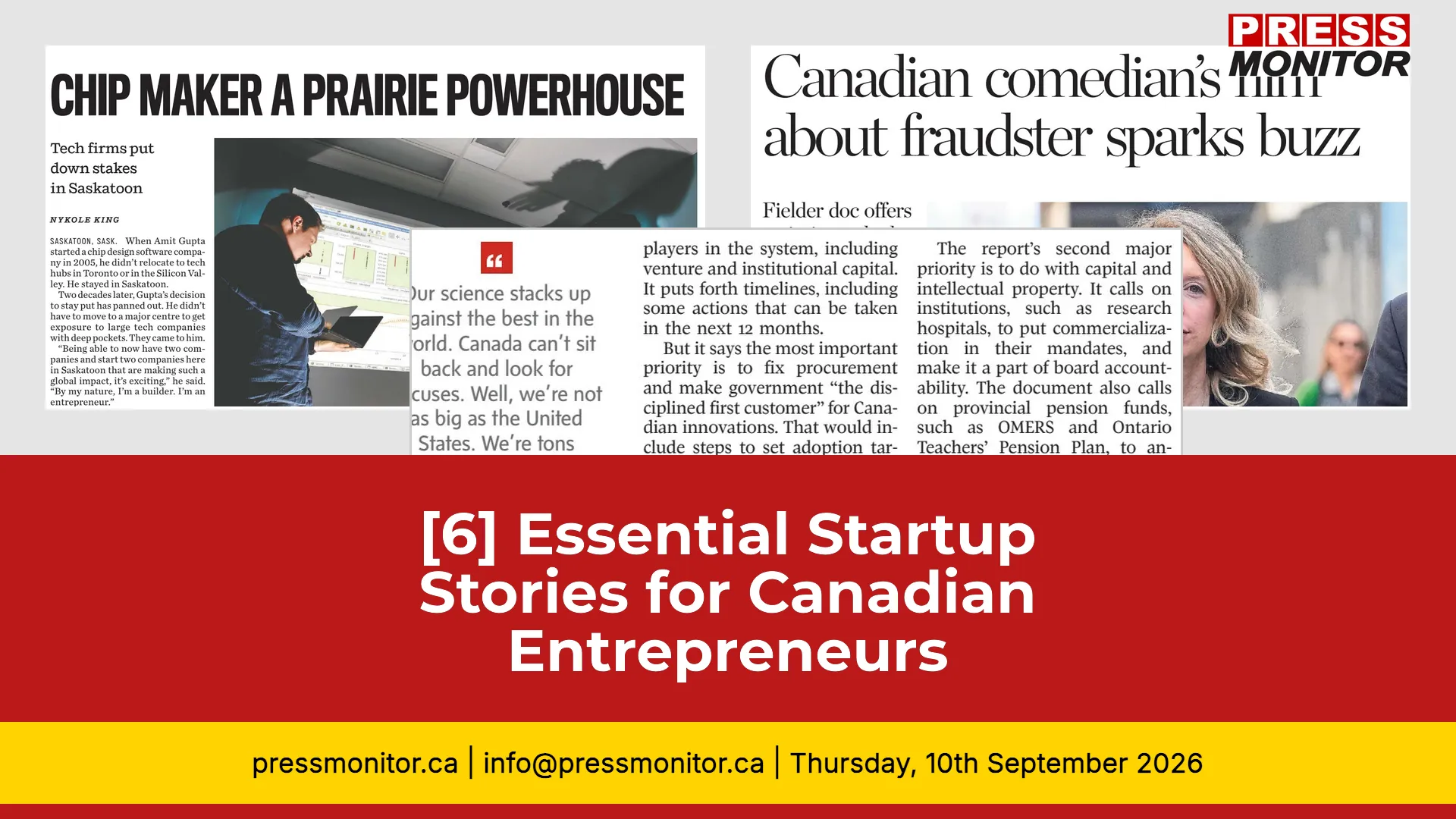 [6] Essential Startup Stories for Canadian Entrepreneurs
