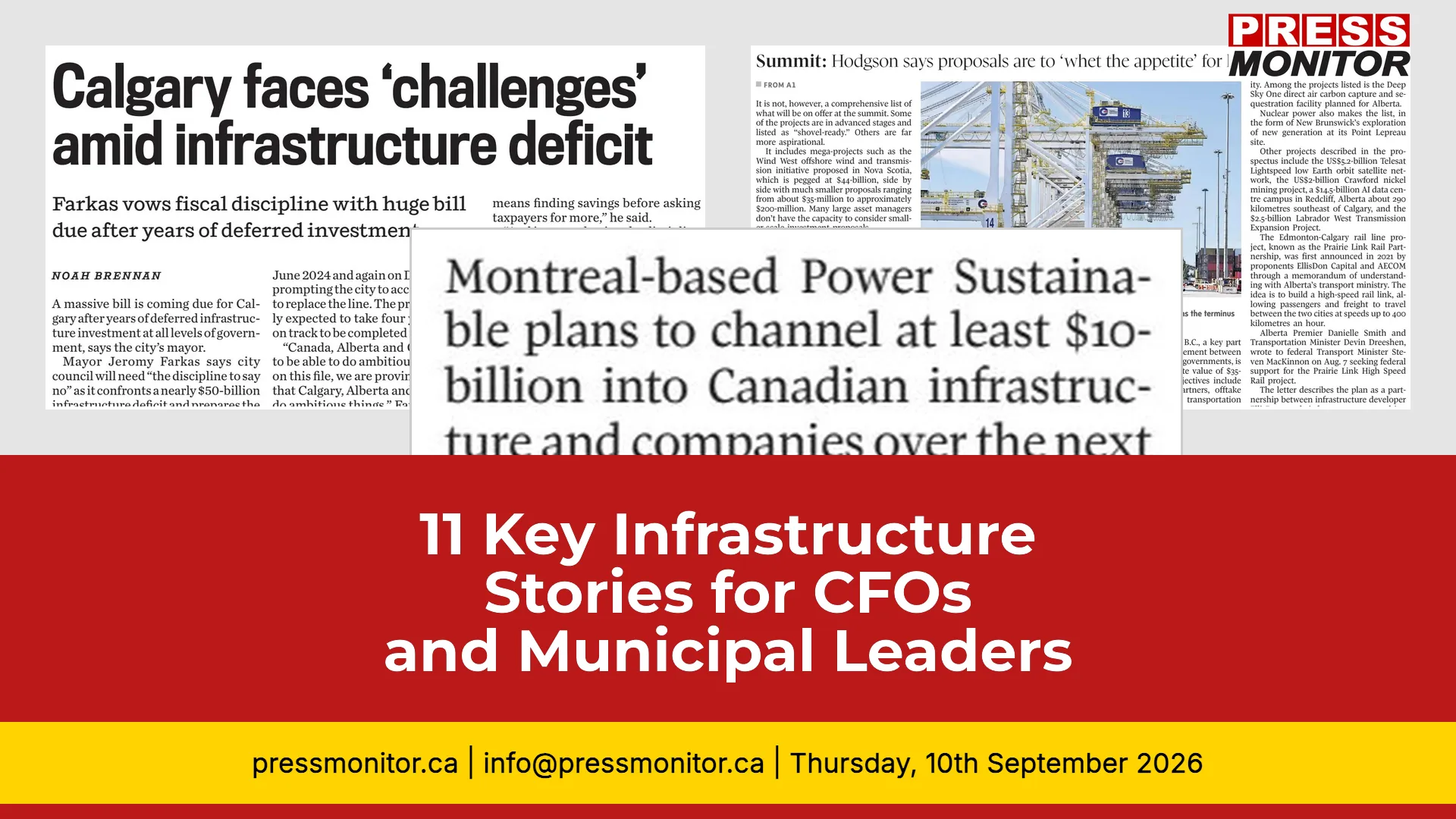 11 Key Infrastructure Stories for CFOs