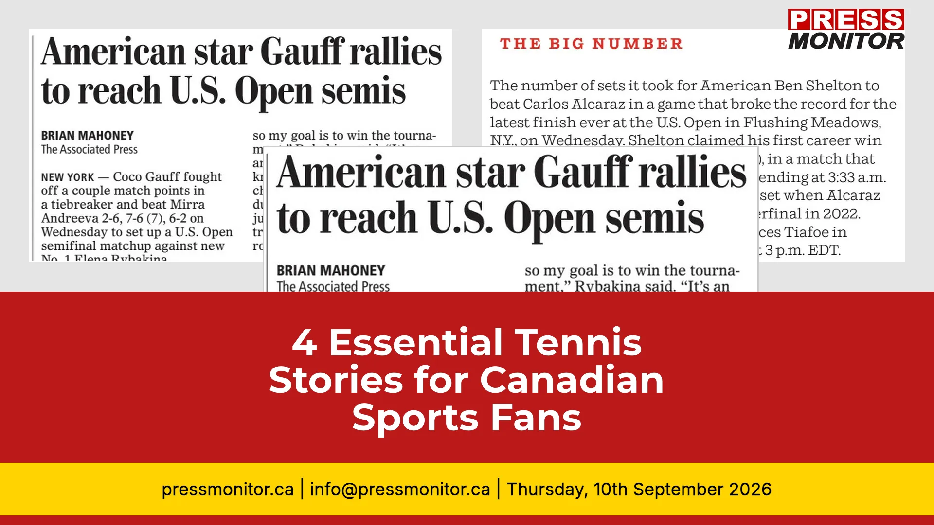 4 Essential Tennis Stories for Canadian Sports Fans