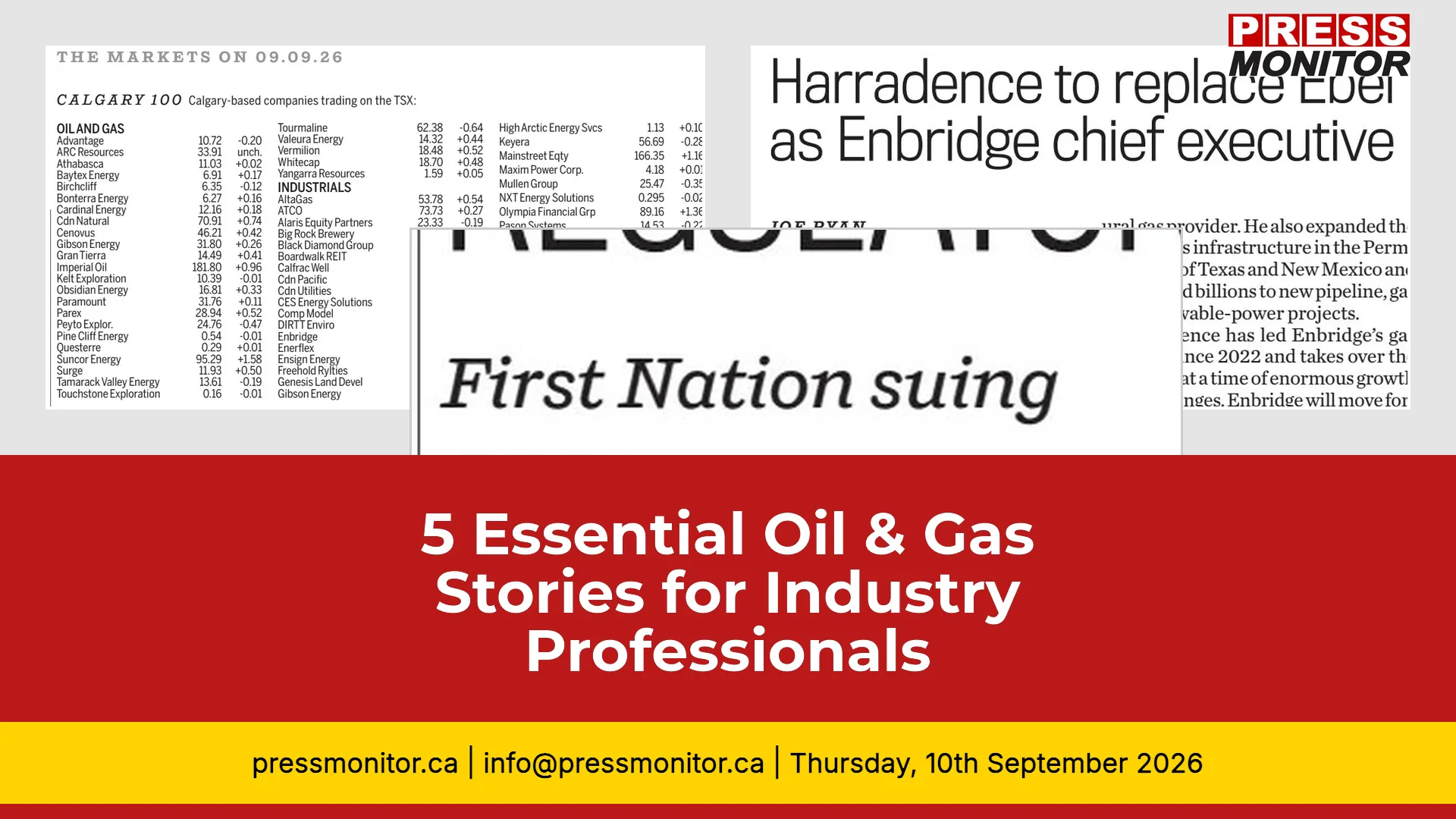 5 Essential Oil & Gas Stories for Industry Professionals