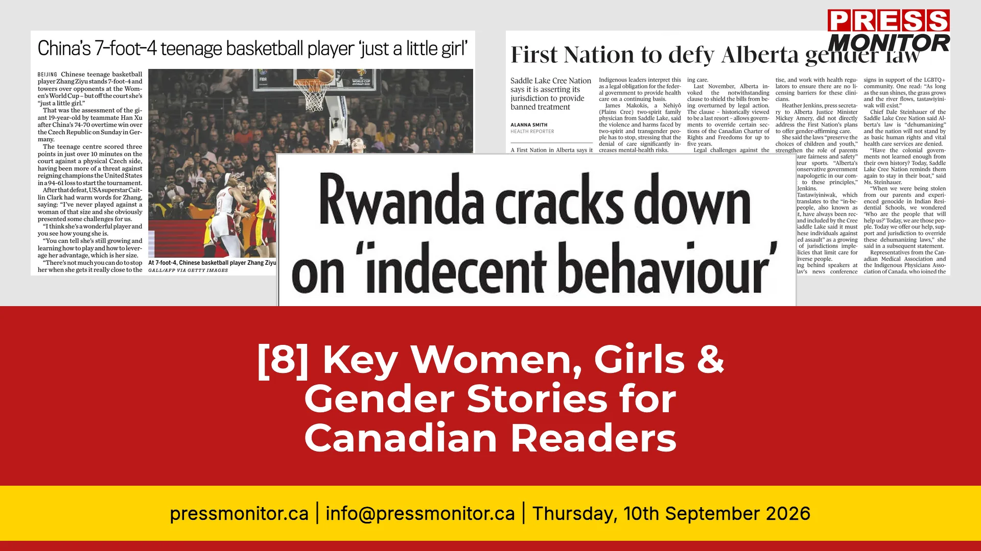 [8] Key Women, Girls & Gender Stories for Canadian Readers