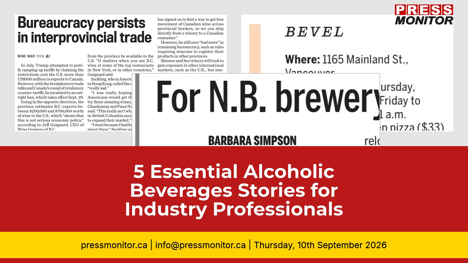 5 Essential Alcoholic Beverages Stories for Industry Professionals