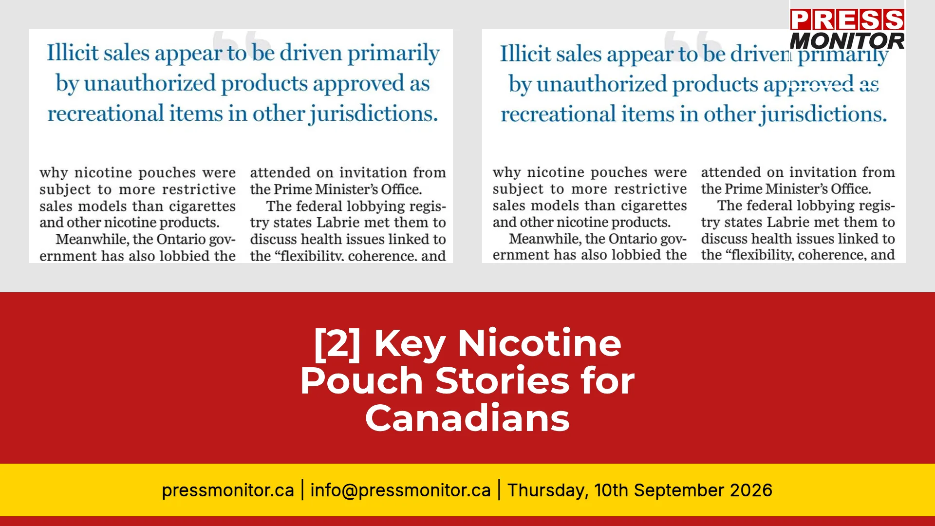 [2] Key Nicotine Pouch Stories for Canadians