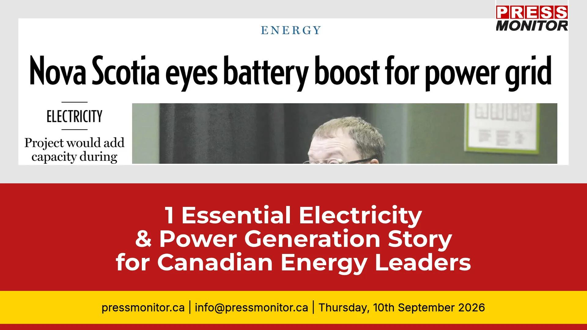 1 Essential Electricity & Power Generation Story for Canadian Energy Leaders
