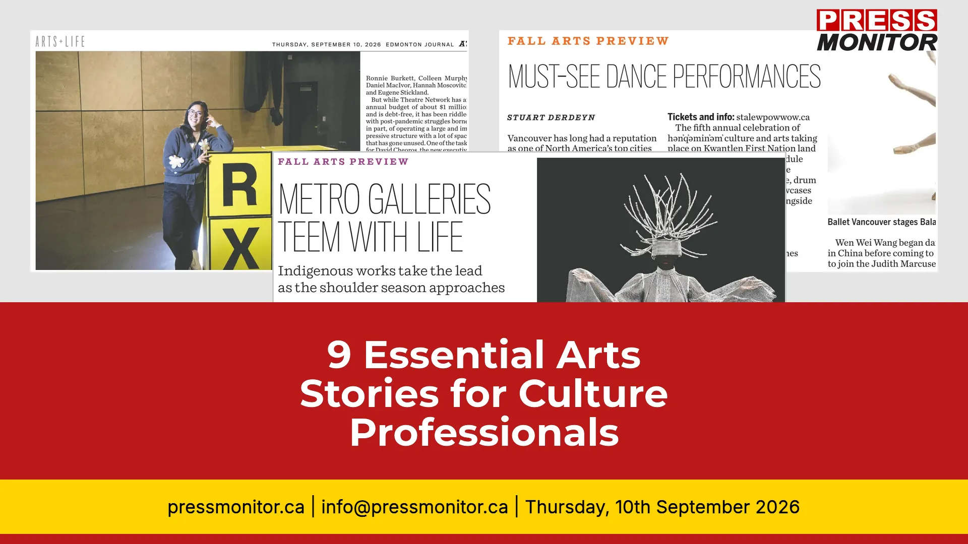 9 Essential Arts Stories for Culture Professionals