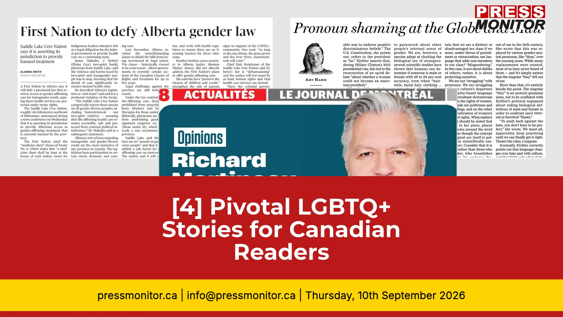 [4] Pivotal LGBTQ+ Stories for Canadian Readers