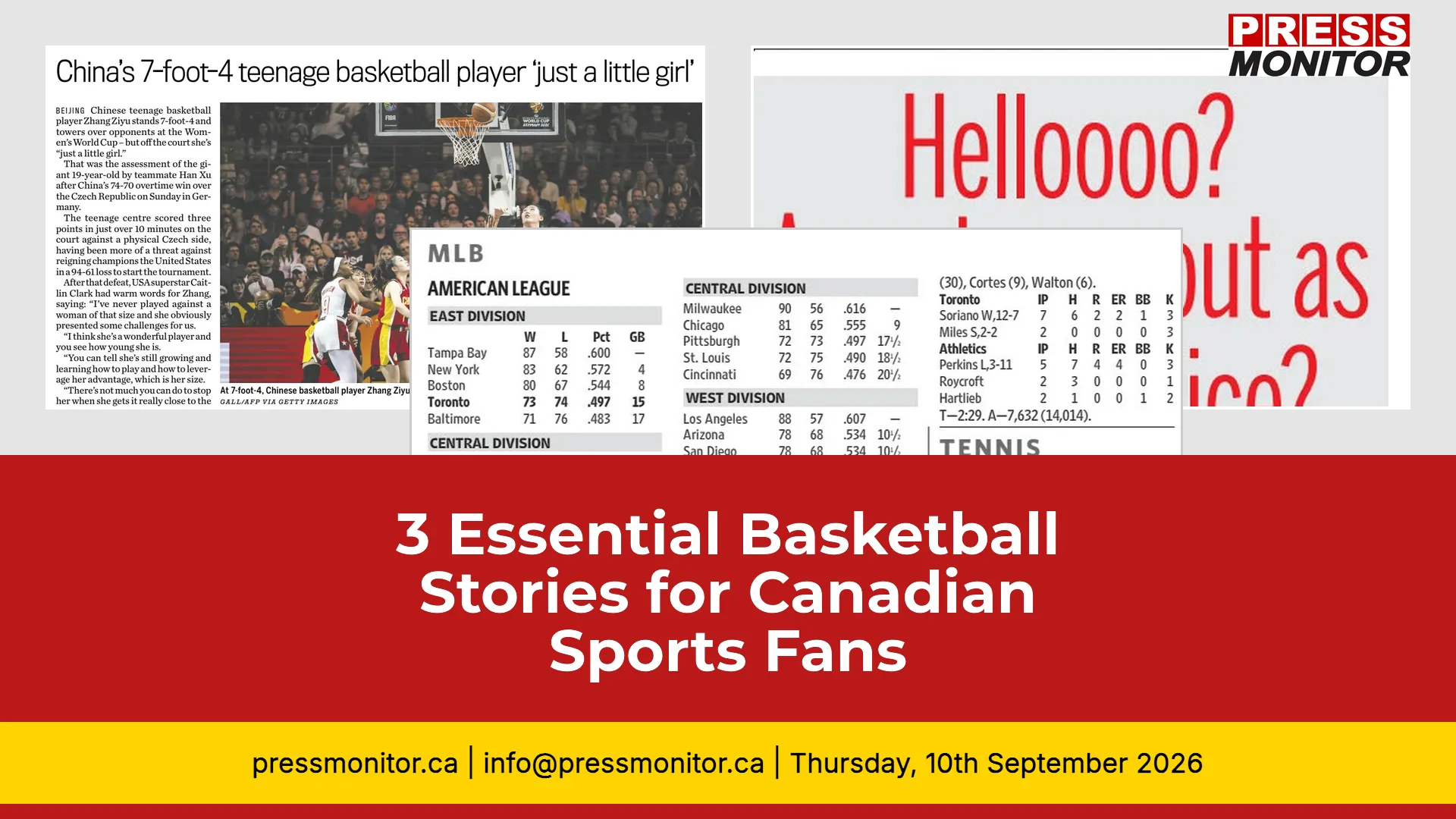 3 Essential Basketball Stories for Canadian Sports Fans