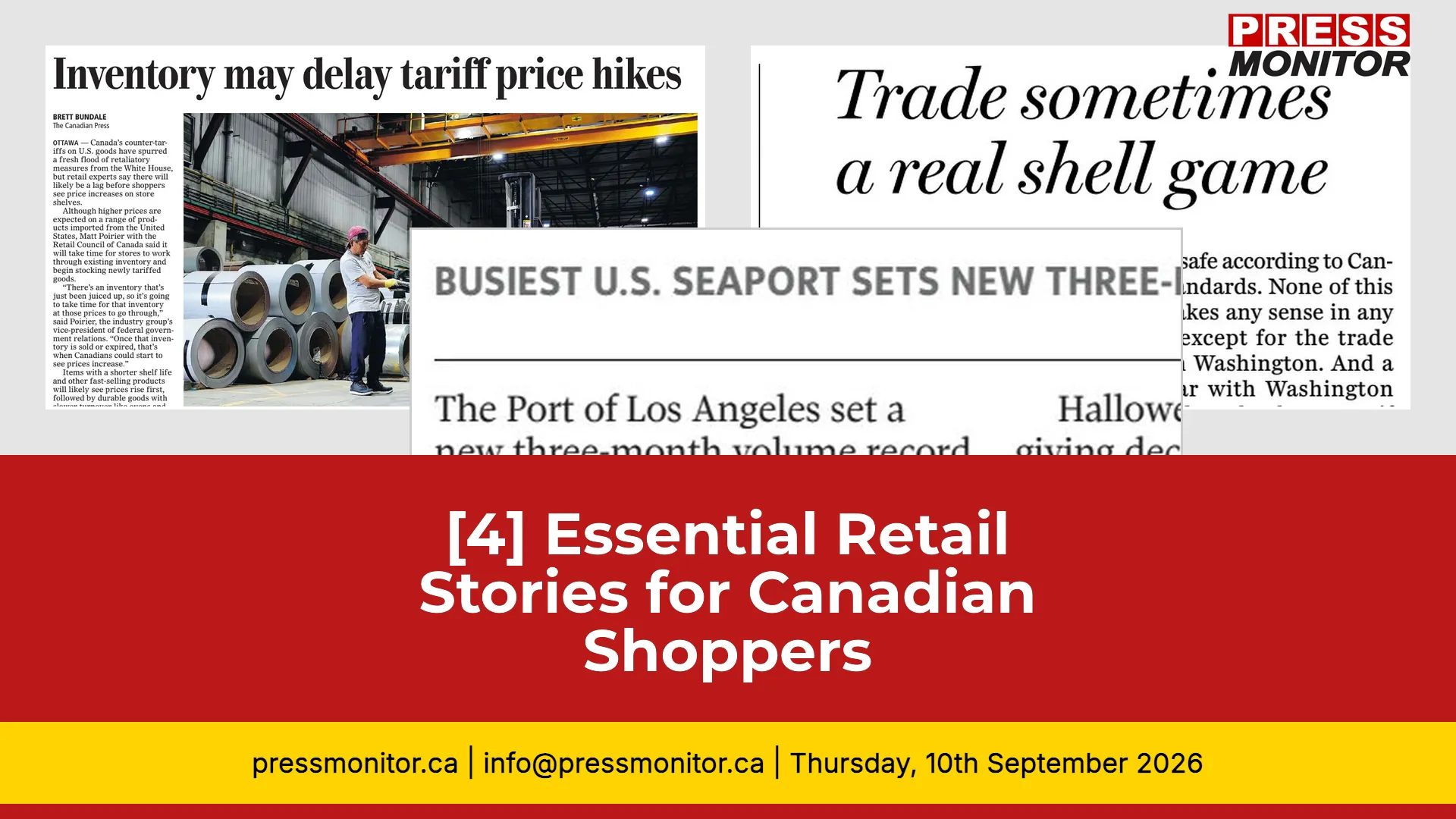 [4] Essential Retail Stories for Canadian Shoppers