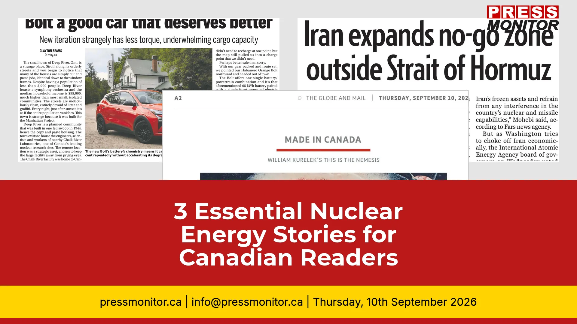 3 Essential Nuclear Energy Stories for Canadian Readers
