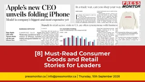 [8] Must-Read Consumer Goods and Retail Stories for Industry Leaders