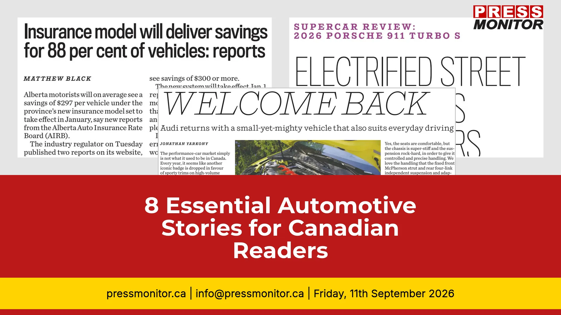 8 Essential Automotive Stories for Canadian Readers