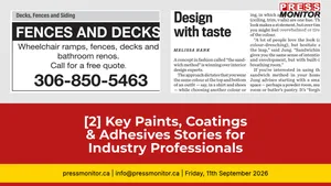 [2] Key Paints, Coatings & Adhesives Stories for Industry Professionals