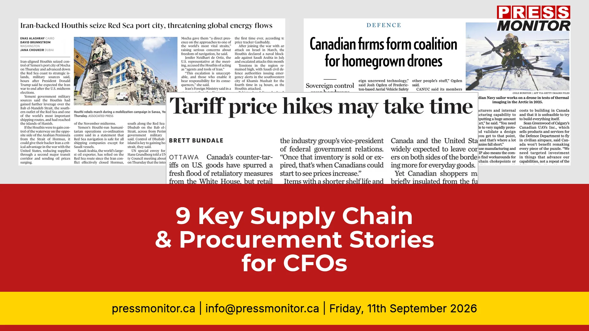 9 Key Supply Chain & Procurement Stories for CFOs