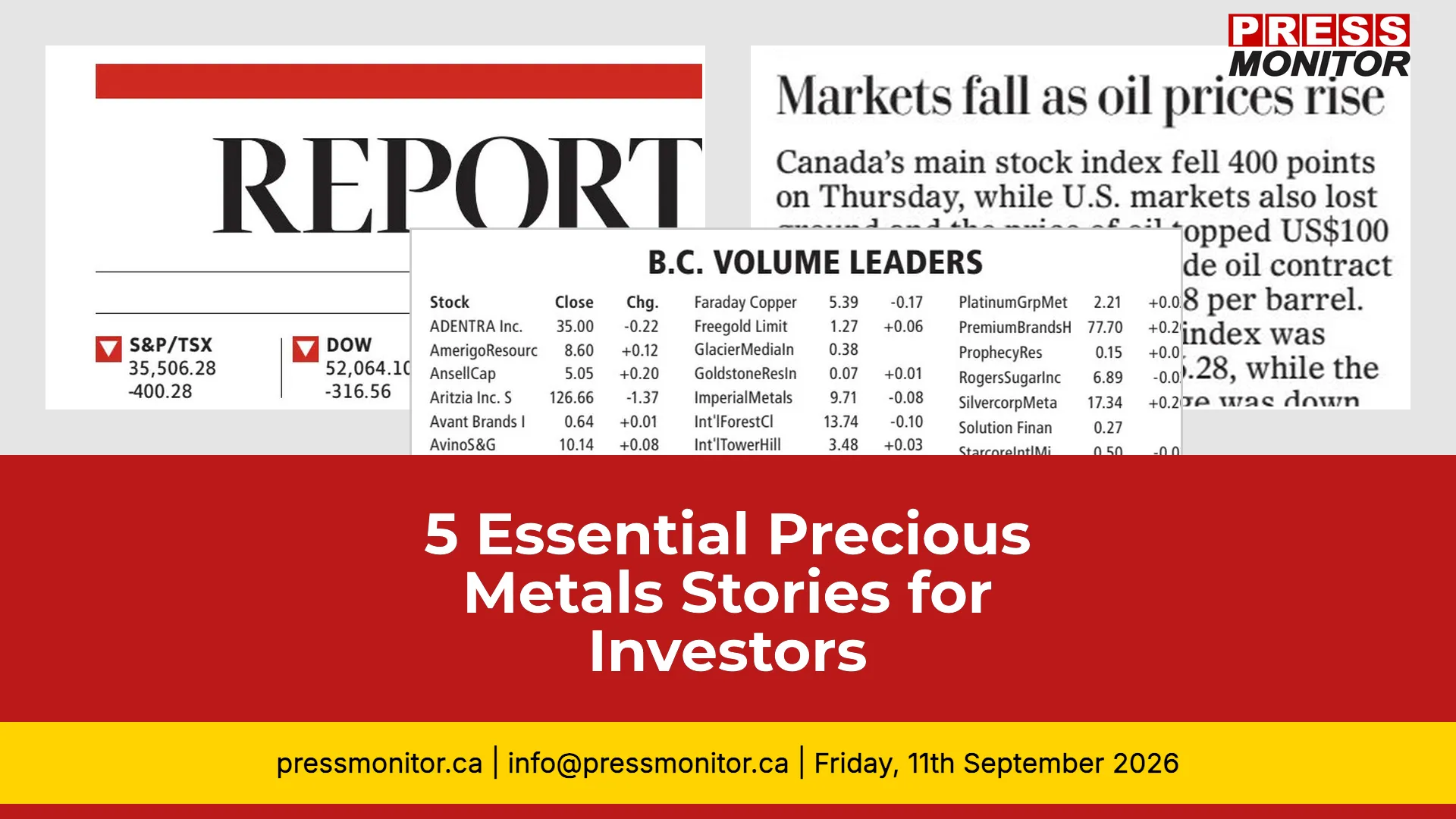 5 Essential Precious Metals Stories for Investors