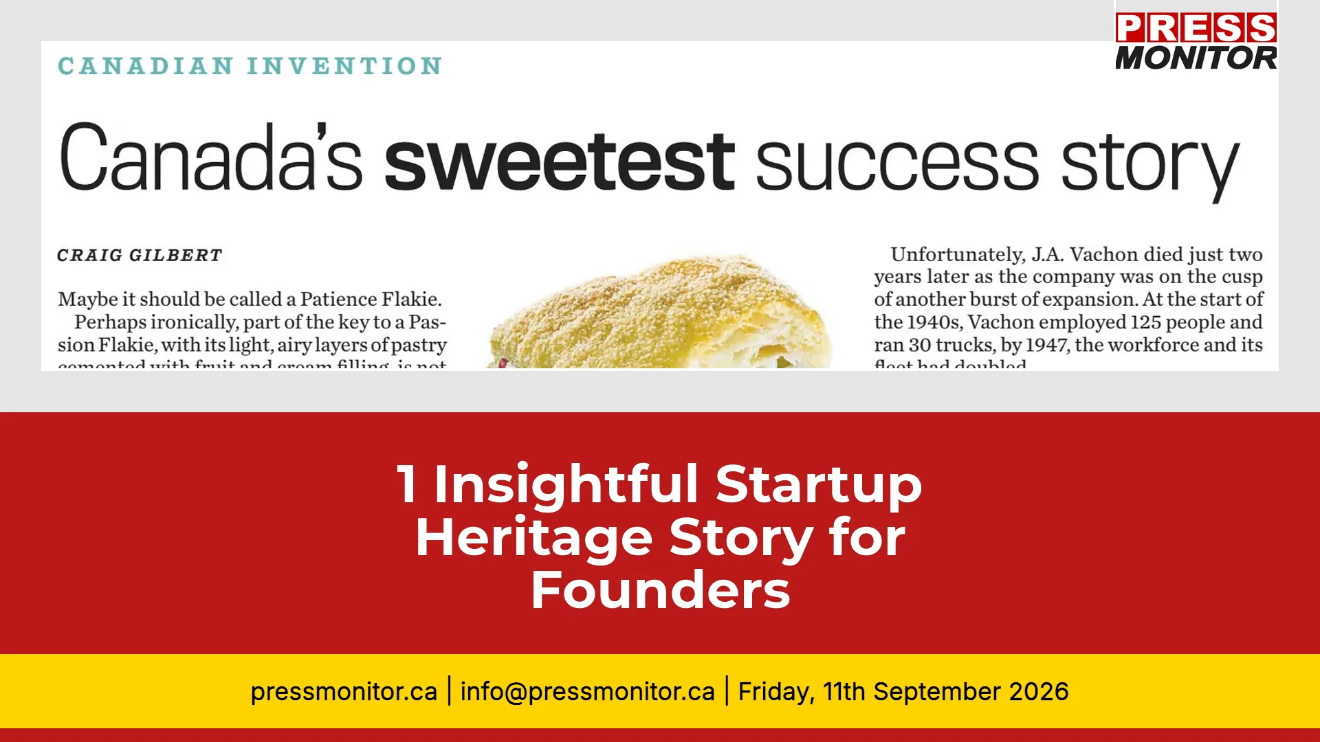 1 Insightful Startup Heritage Story for Founders