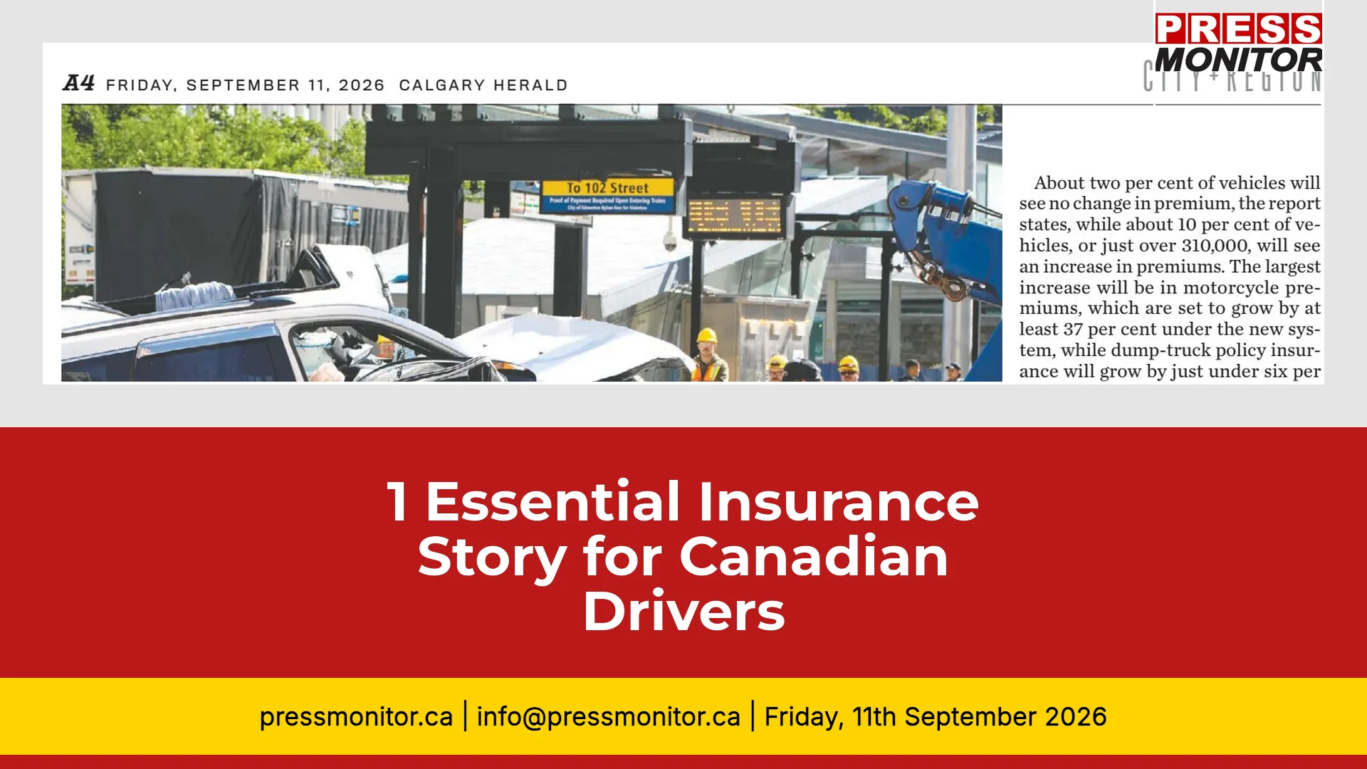 1 Essential Insurance Story for Canadian Drivers
