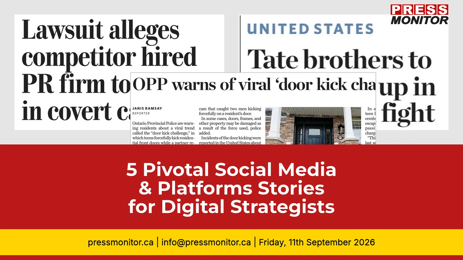 [5] Pivotal Social Media & Platforms Stories for Digital Strategists