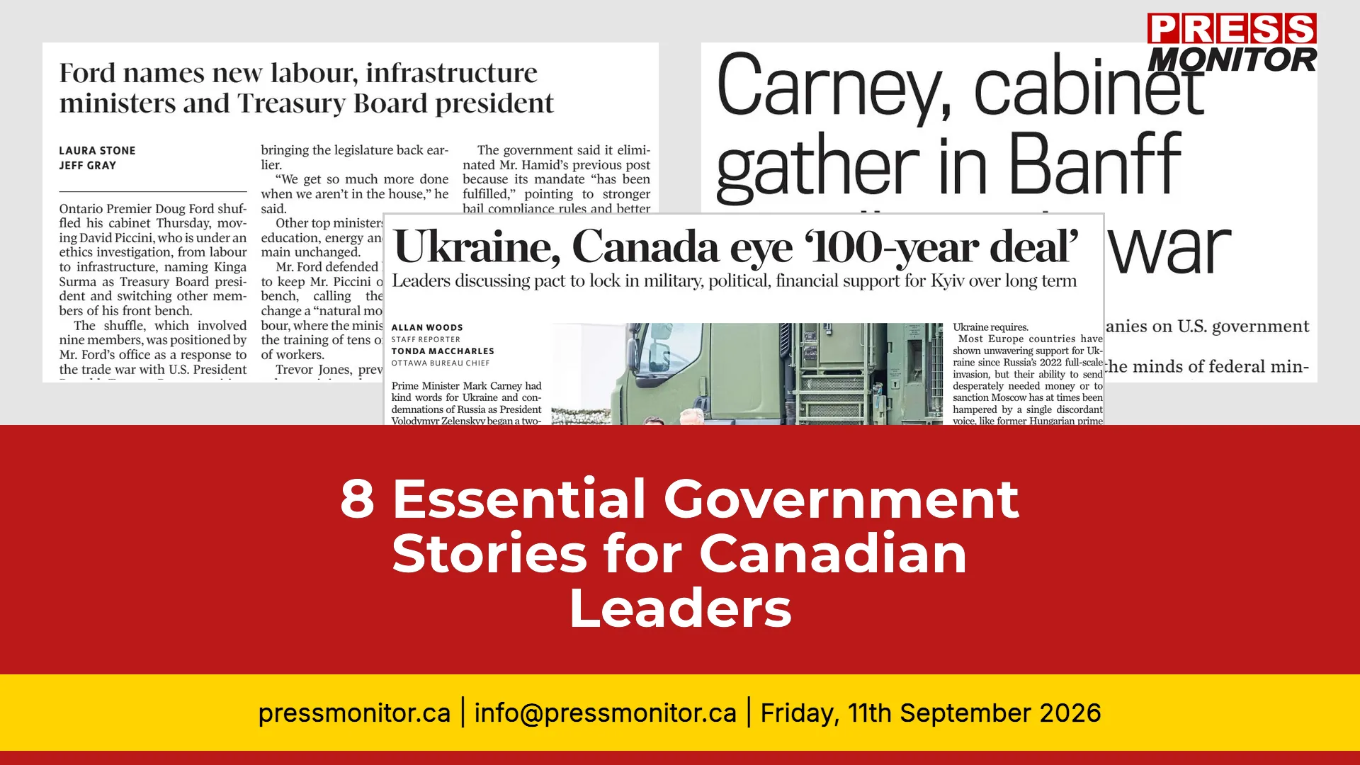 [8] Essential Government Stories for Canadian Leaders