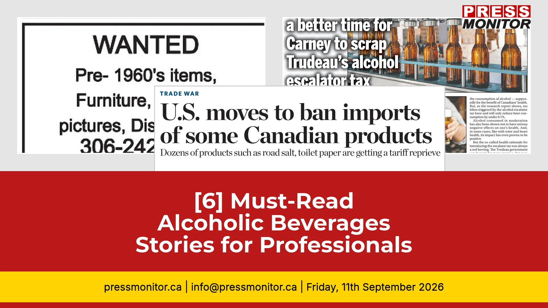 [6] Must-Read Alcoholic Beverages Stories for Industry Professionals