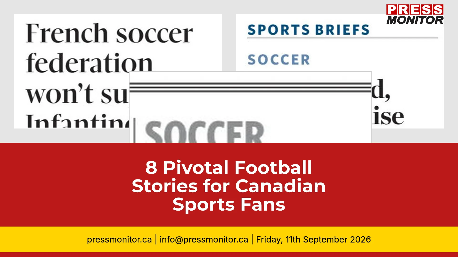 8 Pivotal Football Stories for Canadian Sports Fans