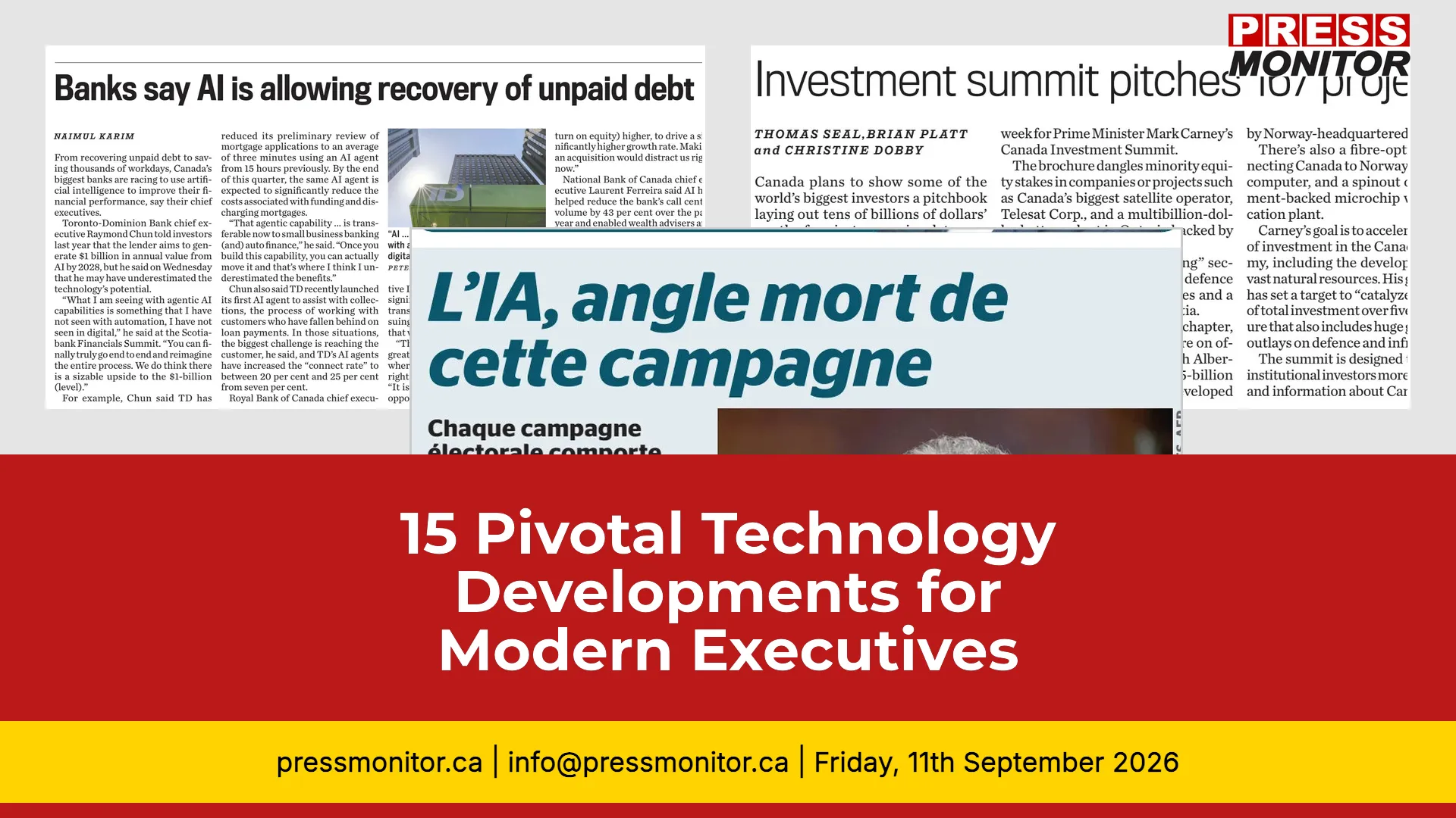 15 Pivotal Technology Stories for Executives