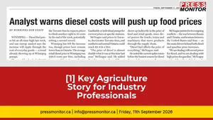 [1] Key Agriculture Story for Industry Professionals